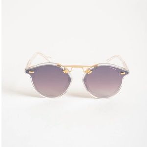 KREWE St. Louis Nylon Crystal 24k Sunglasses